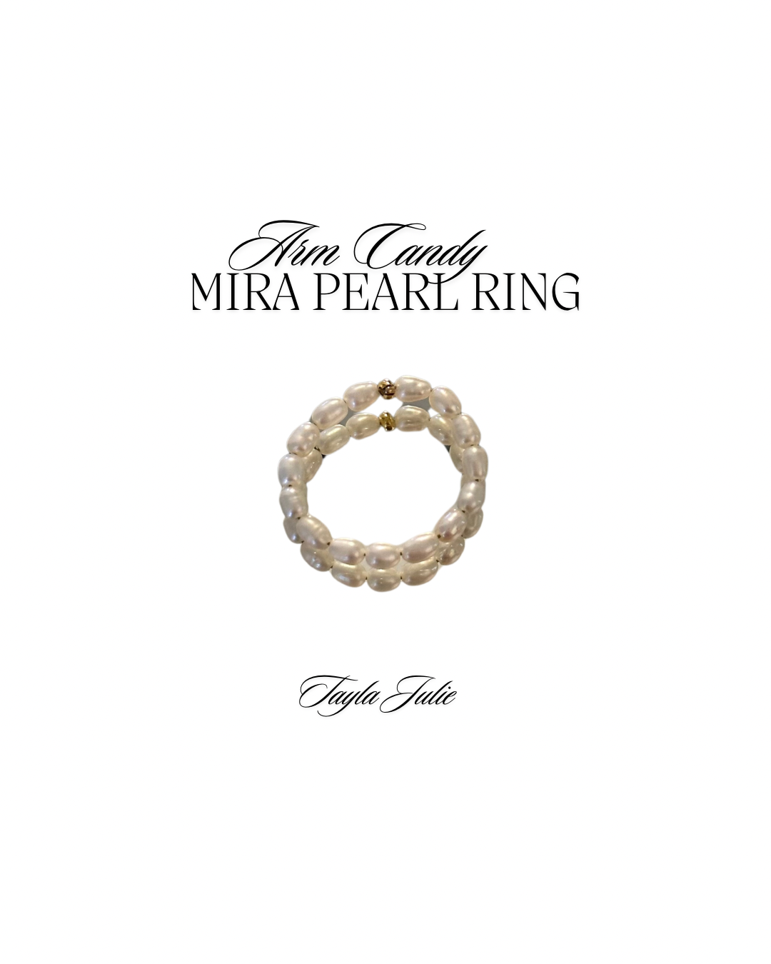 Mira Beaded Ring