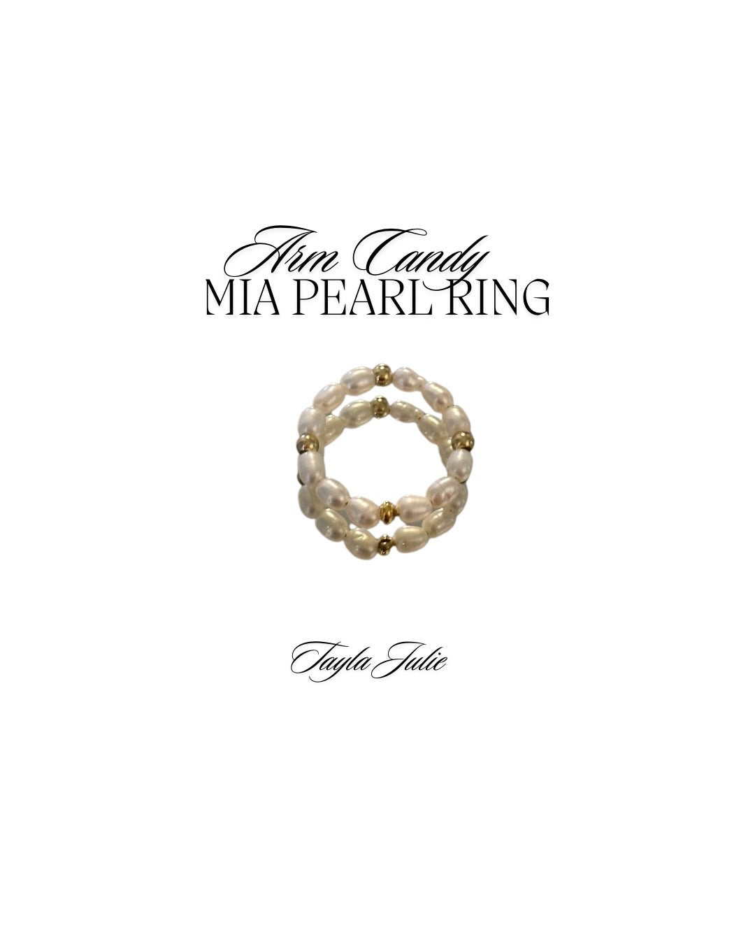 Mia Pearl Ring