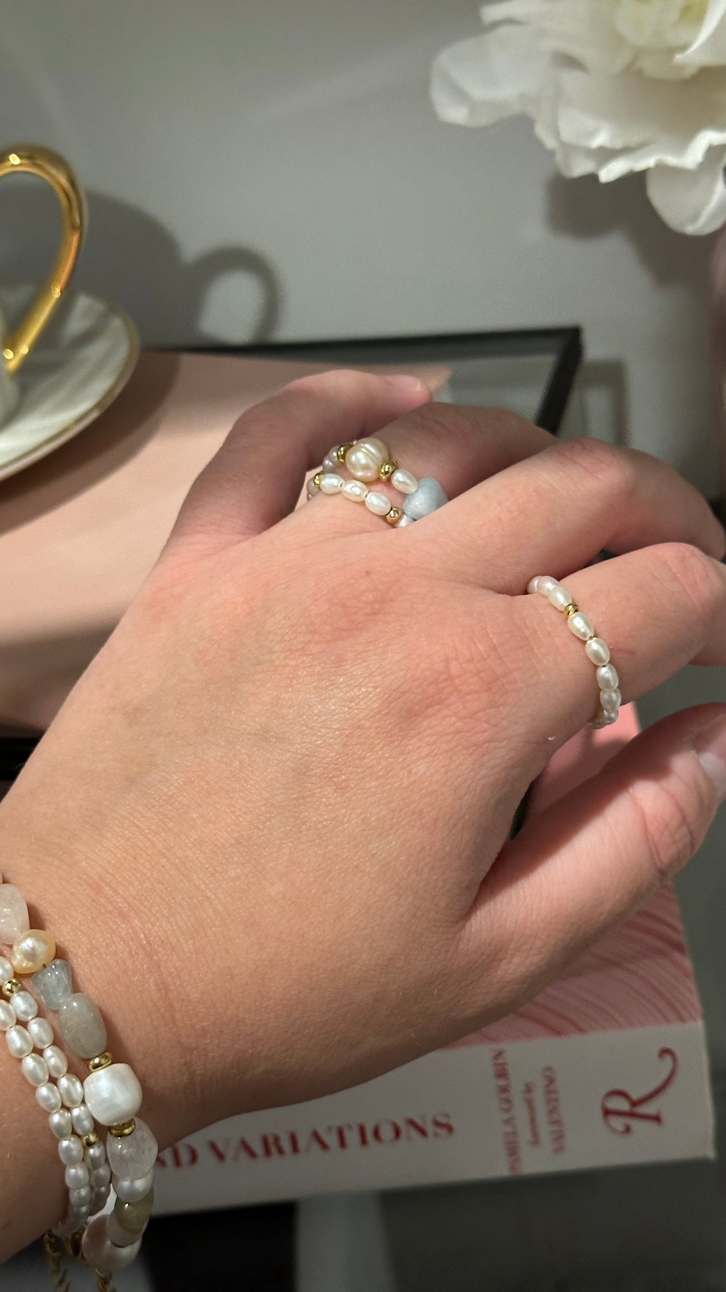Myra Beaded Ring