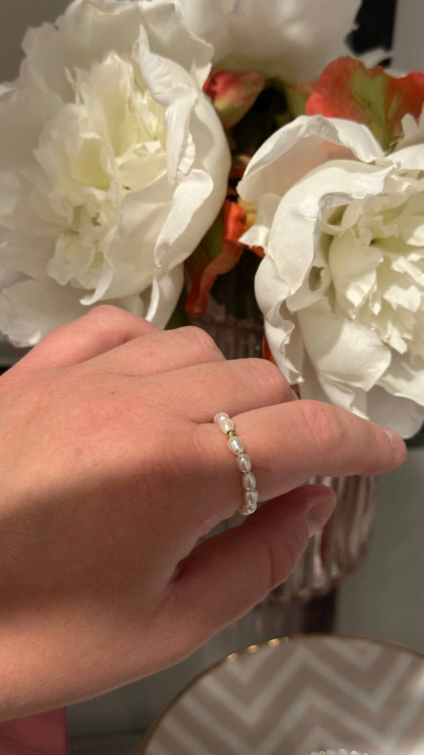 Mira Beaded Ring
