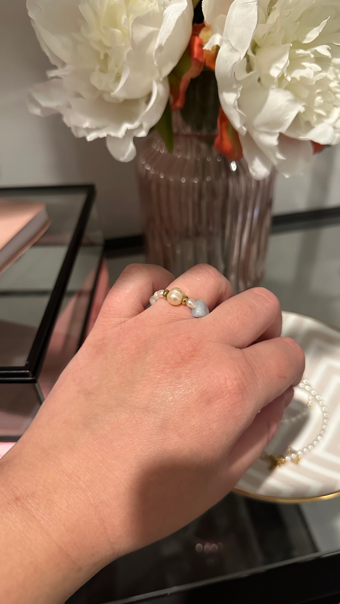 Myra Beaded Ring
