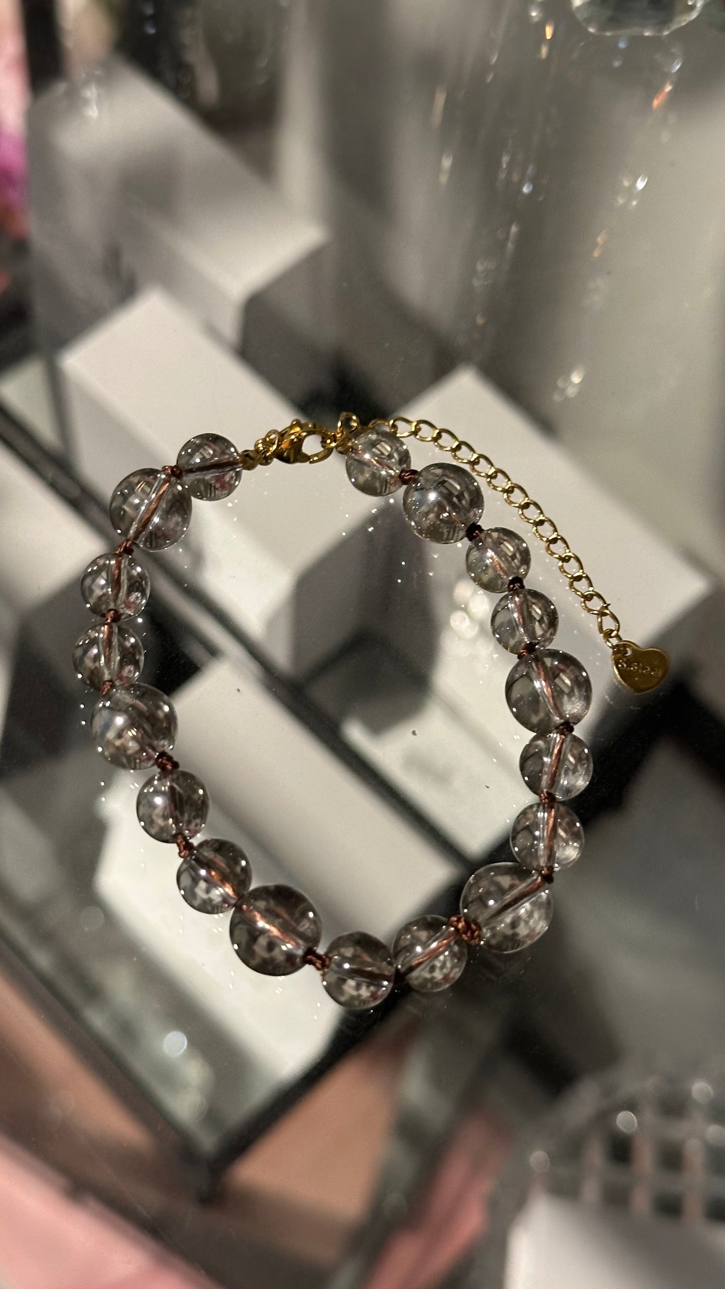 Espresso Anklet