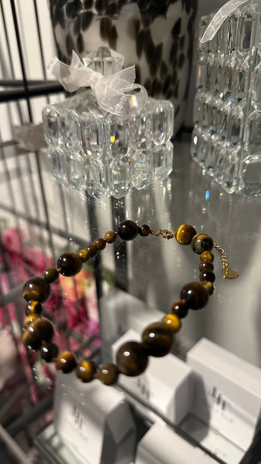 Long Black Anklet